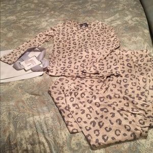Brand New Leopard Print Pajama Set